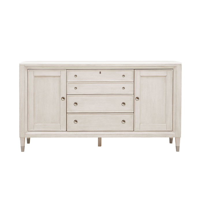 Ashby Place - 3-Drawer Buffet with Cabinets - Natural