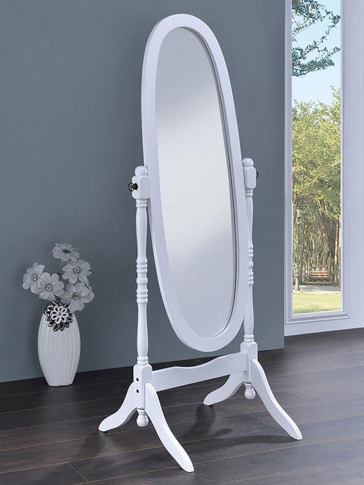 Foyet - Wood Adjustable Length Cheval Mirror