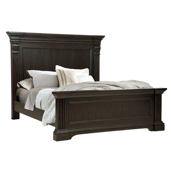 Caldwell - Traditional King Bed - Brown