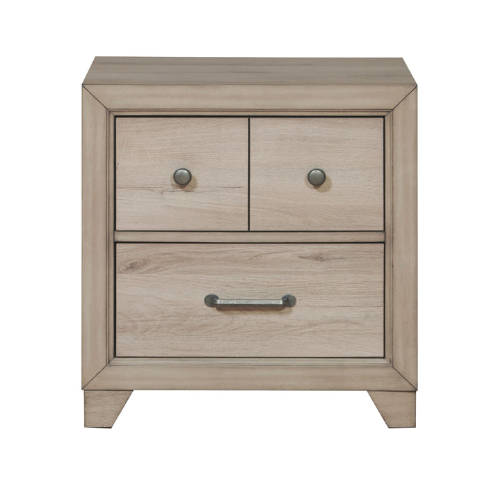 River Creek - Youth 2- Drawer Nightstand With Usb - Brown