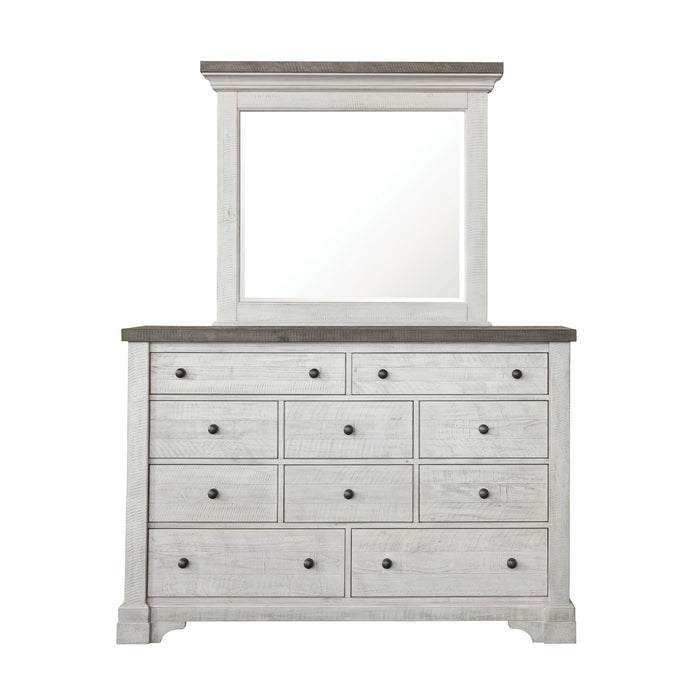 Valley Ridge - 10-Drawer Dresser - White