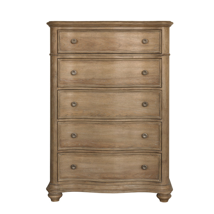 Weston Hills - 5 Drawer Chest - Natural