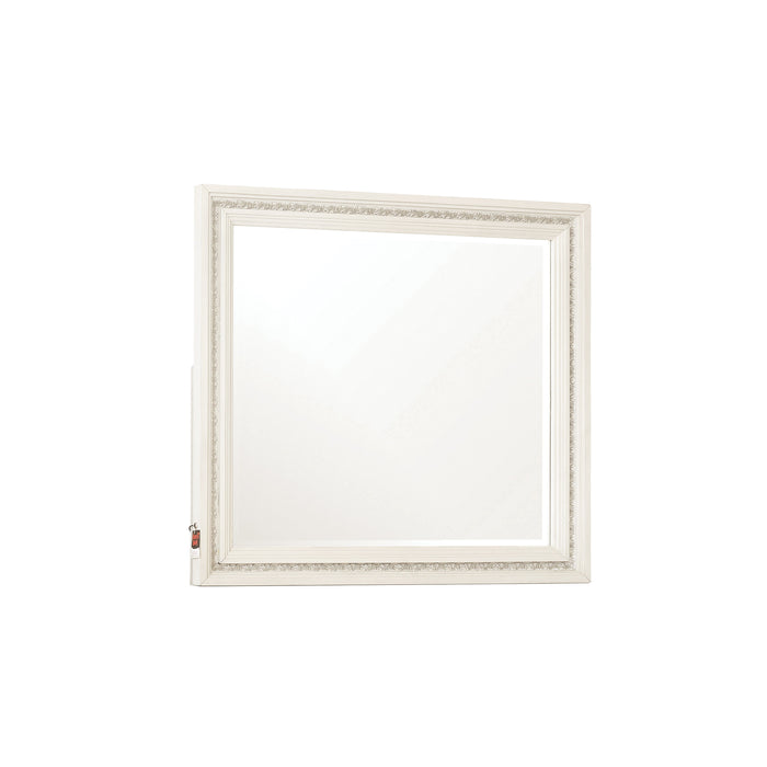 Orleans - Dresser Mirror with LED Lights - Natural