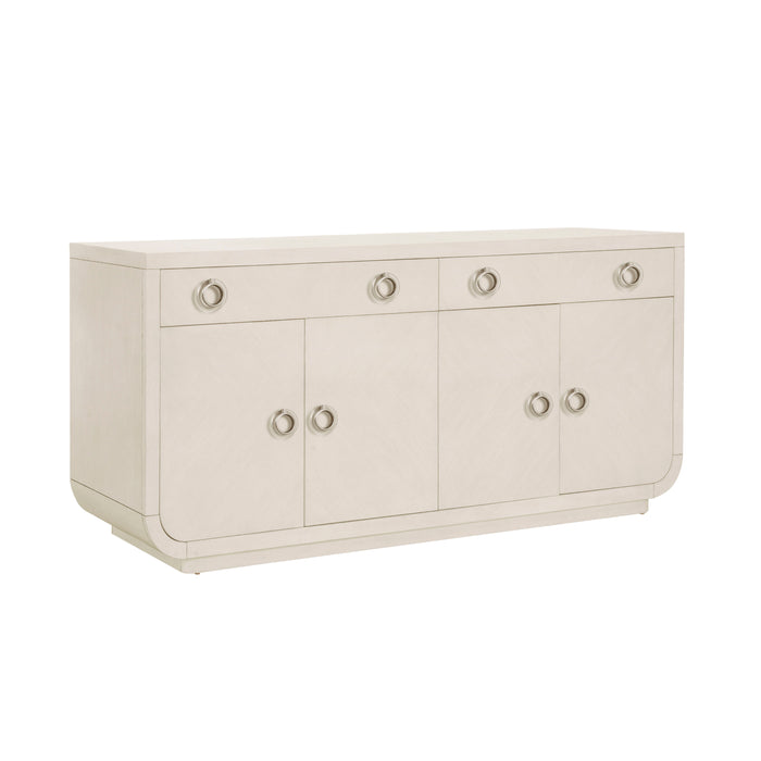 Brighton - 4-Door Buffet With Storage Drawers - White