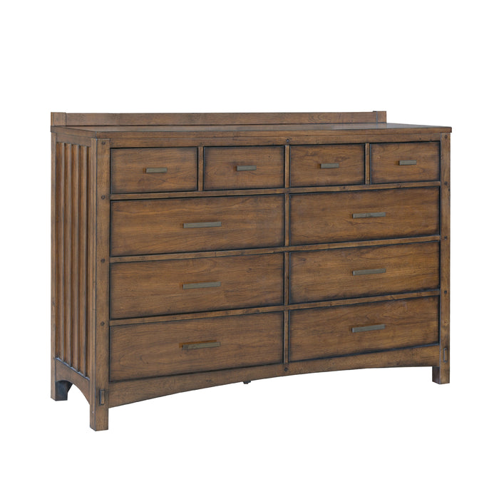 Seneca - 10-Drawer Dresser - Brown