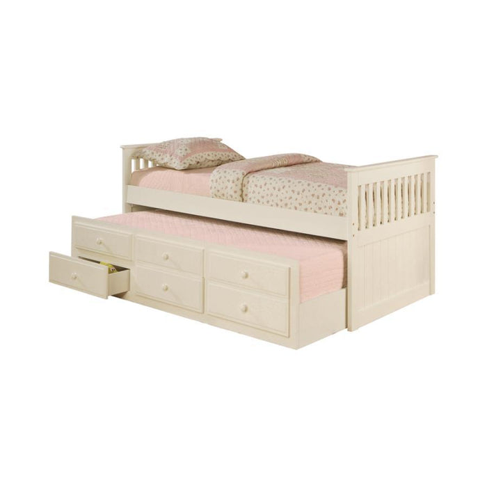 Rochford - 3-Drawer Bed With Captains Trundle