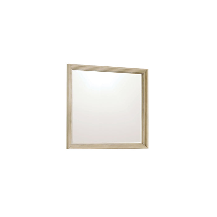 Kendall - Beveled Dresser Mirror - Light Brown