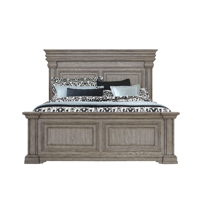 Madison Ridge - King Panel Bed - Heritage Taupe