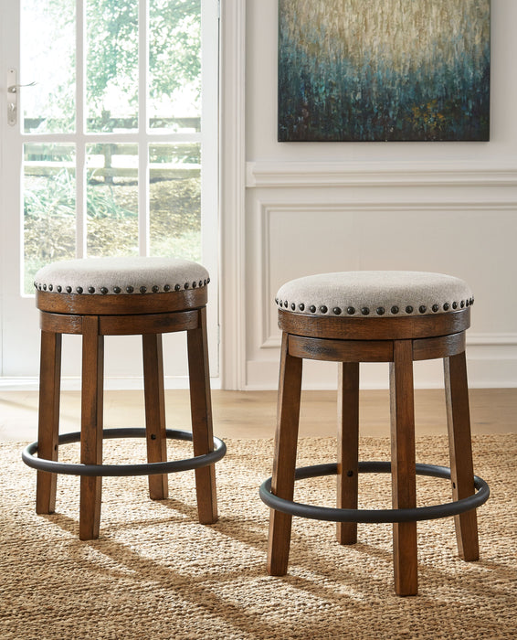 Valebeck - Upholstered Swivel Stool