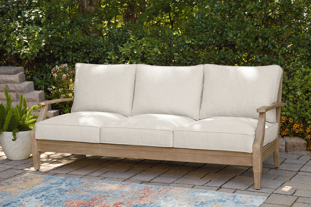 Carter Hall - Beige - Sofa With Cushion