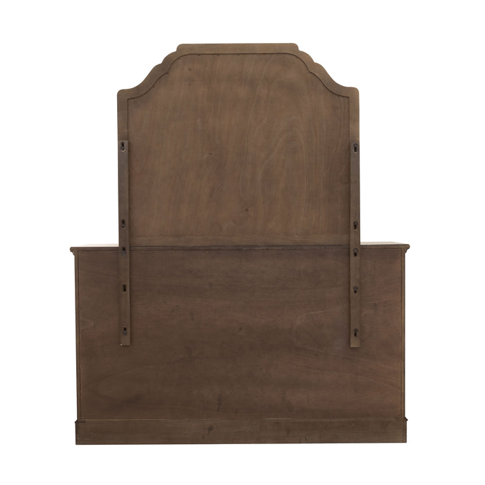 Revival Row - Landscape Mirror - Brown