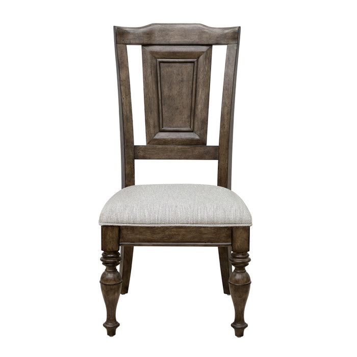 Woodbury - Wooden Side Chair - Cowboy Boots Brown