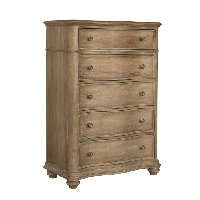 Weston Hills - 5 Drawer Chest - Natural