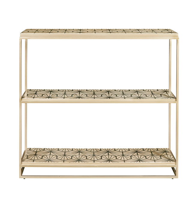 Metal Console Table - Silver