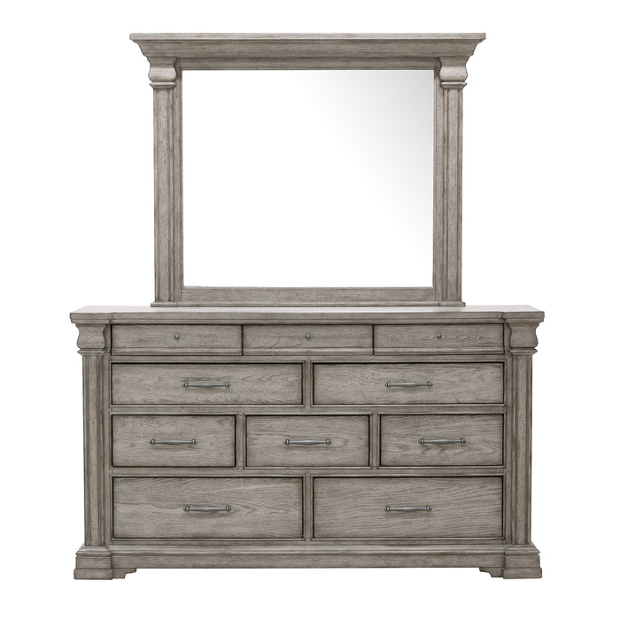 Madison Ridge - 10 Drawer Dresser - Heritage Taupe