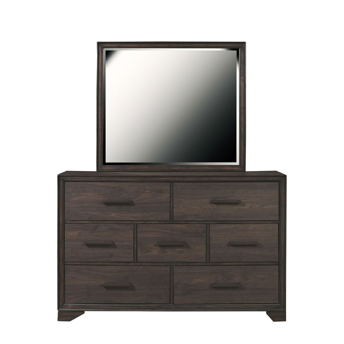 Granite Falls - 7-Drawer Kids Dresser - Espresso Brown