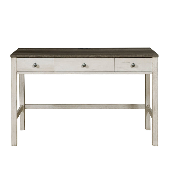 Riverwood - Desk With Usb Port - Gray