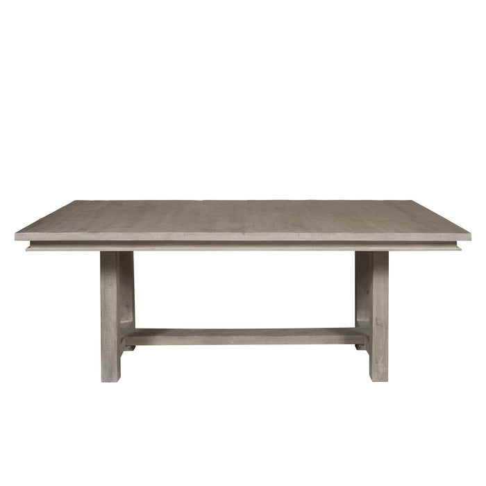 Durango - Trestle Dining Table - Gray