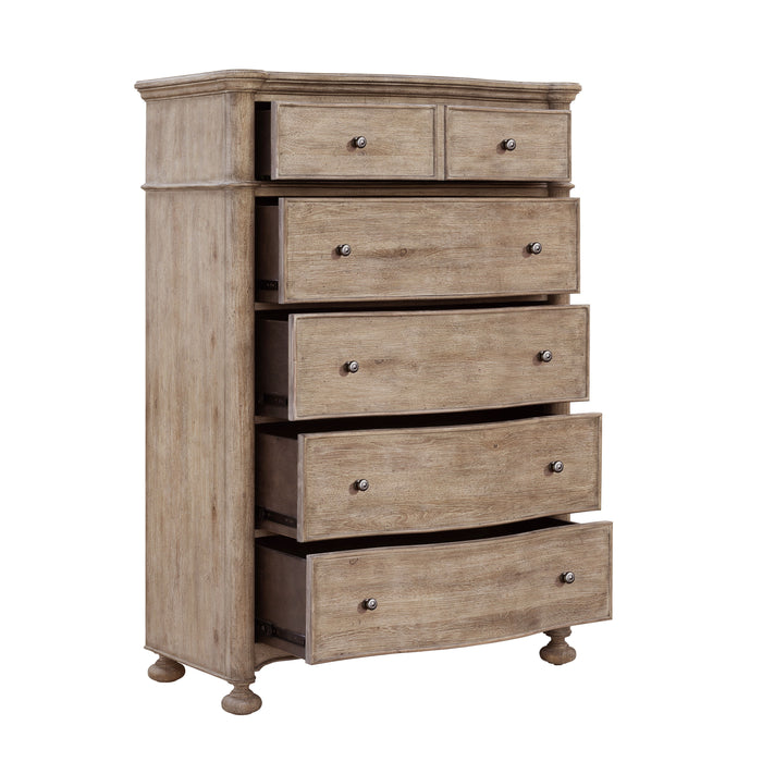 Higgins Street - 5-Drawer Chest - Brown