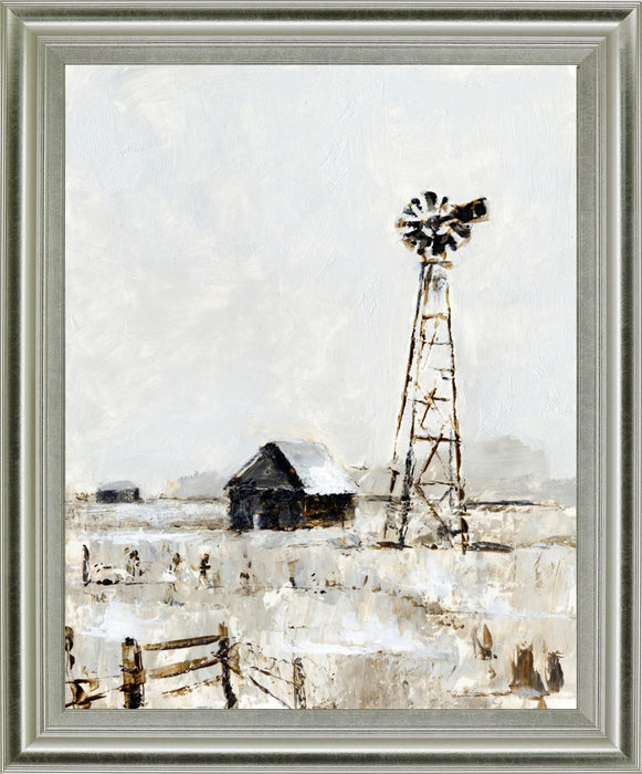 Rustic Prairie Ii By Ethan Harper 28 x 34 - White