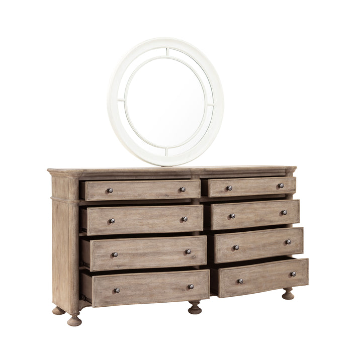 Higgins Street - 8-Drawer Dresser - Brown