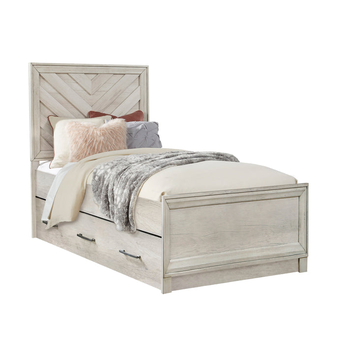 Riverwood - Twin Panel Bed with Trundle