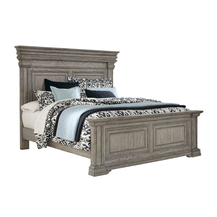 Madison Ridge - King Panel Bed - Heritage Taupe