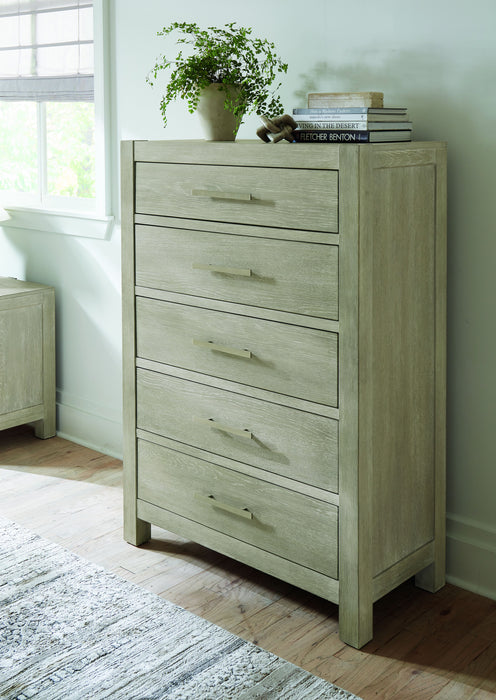 Millwork - 5-Drawer Chest - Gray