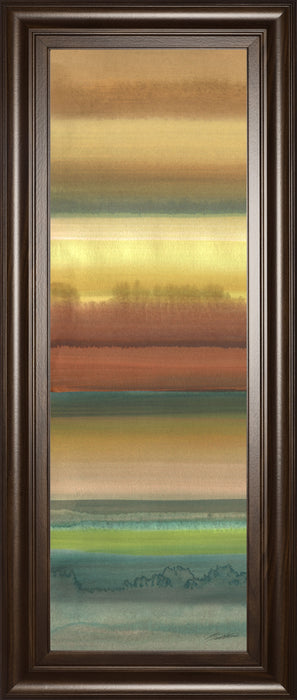 Ambient Sky I By John Butler - Framed Print Wall Art - Dark Brown