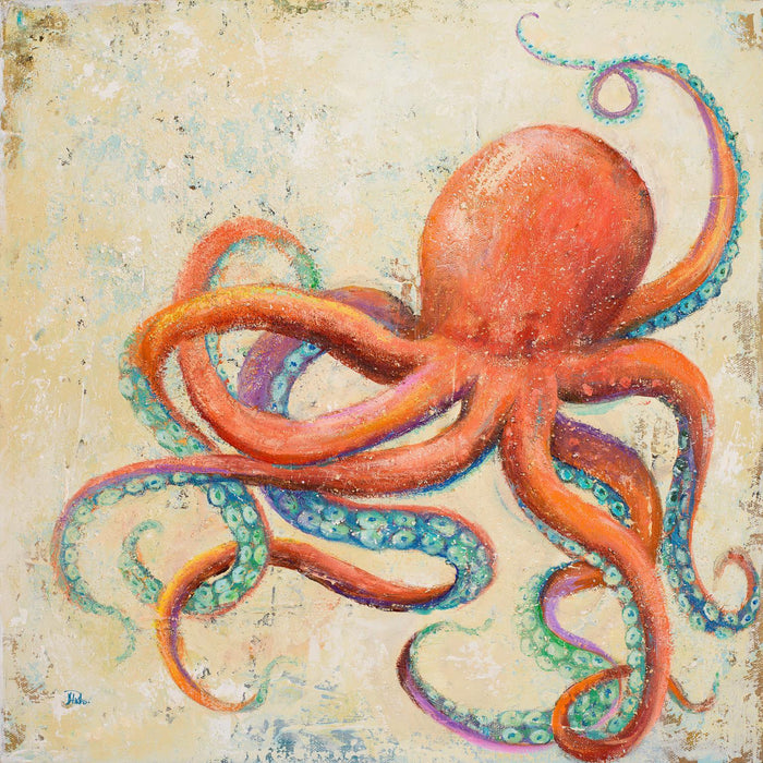 Creatures Of The Ocean II By Patricia Pinto - Orange