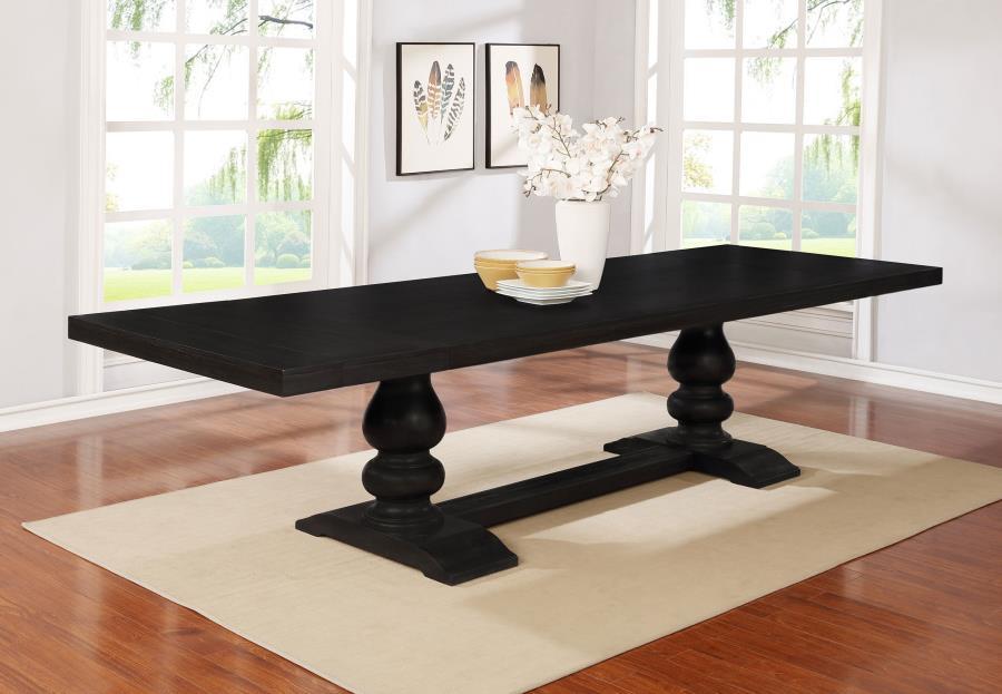 Phelps - Rectangular Dining Table - Antique Noir