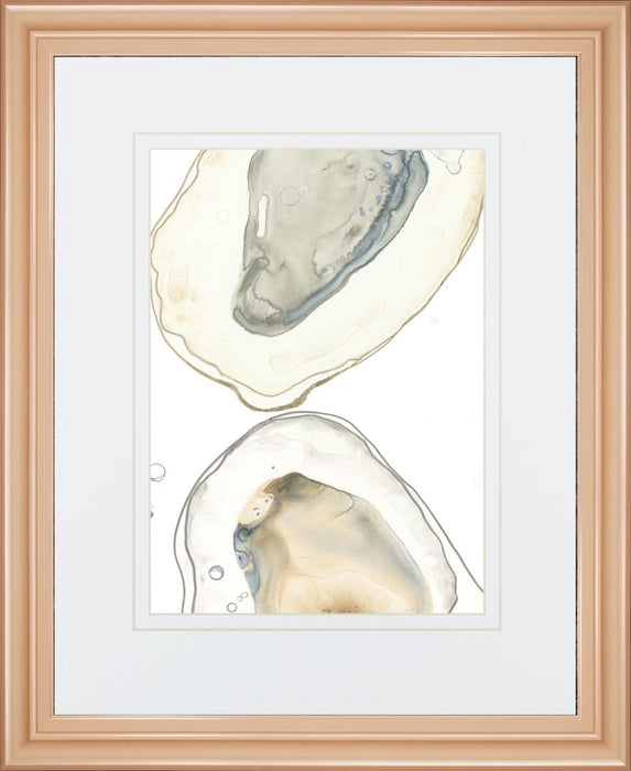 Ocean Oysters II By June Erica Vess - Light Blue