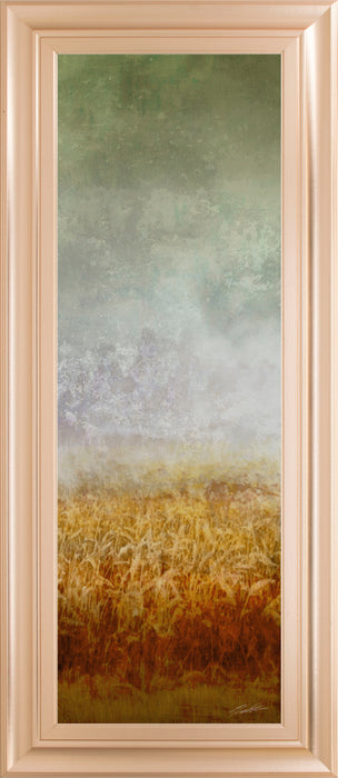Lush Field I By John Butler - Framed Print Wall Art - Dark Gray
