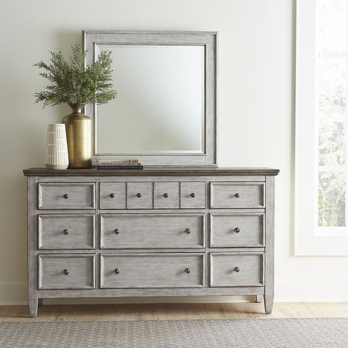 Heartland - Dresser & Mirror - White