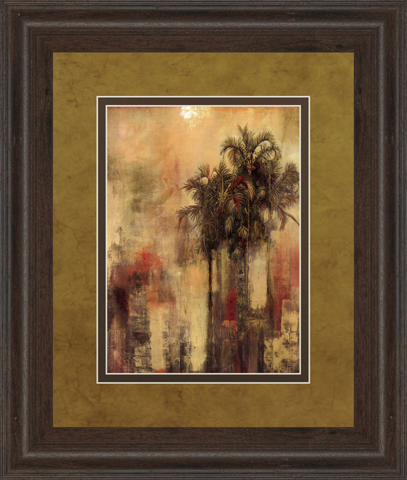 Tuscadero Il By Douglas - Framed Print Wall Art - Dark Brown