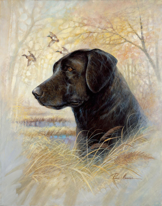 Framed - Devoted Friend By Ruane Manning - Black